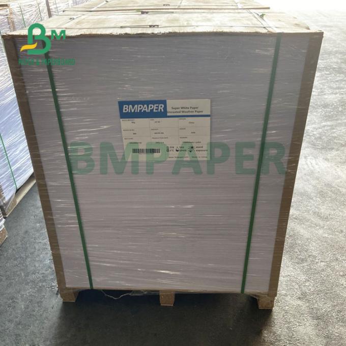 van de het Boektekst van 60lb 70lb Niet bekleed de Compensatiedocument voor Envelop Super Wit 23 x 36“