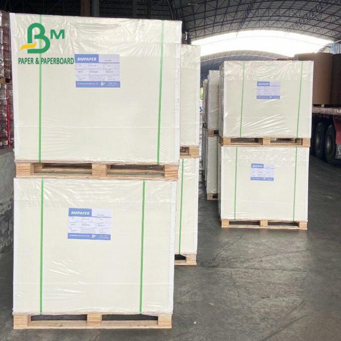 100% brandkast Één Kant Met een laag bedekte Witte Voedselraad 275gsm 325gsm voor Verpakkingsvoedsel