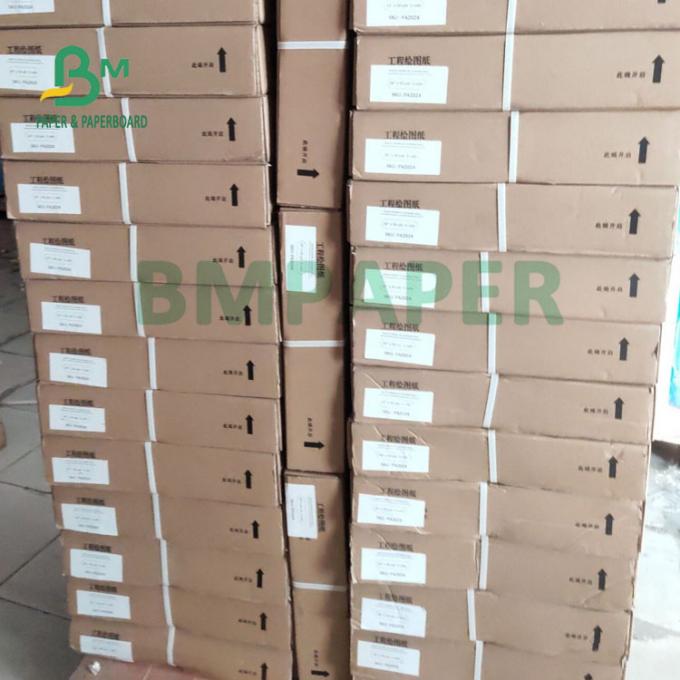 Dubbel Zij de Plotterdocument van 80gsm Skyblue voor Grafische Tekening 20“ x 50yards