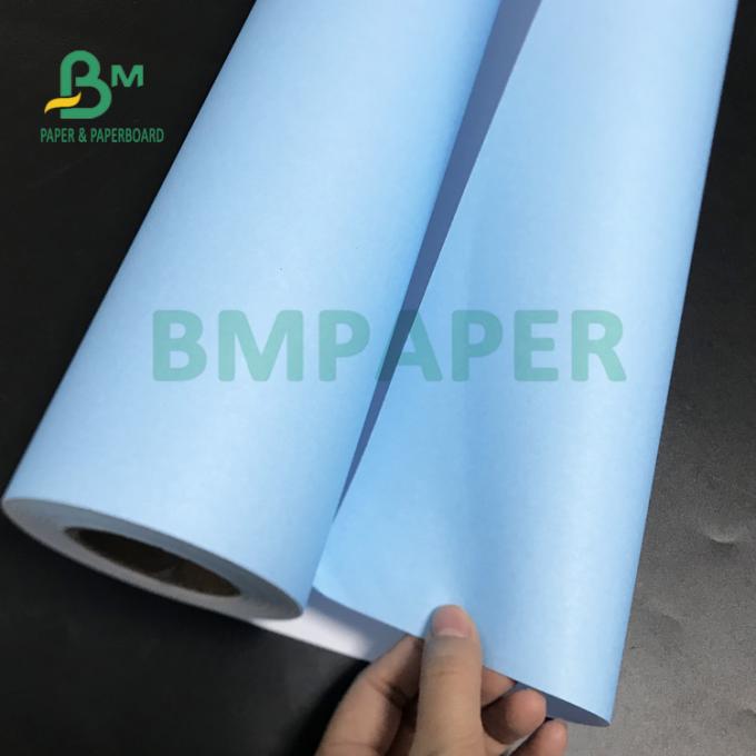 80gsm Weerstand op hoge temperatuur Één Zij Blauw Document van het Techniekexemplaar