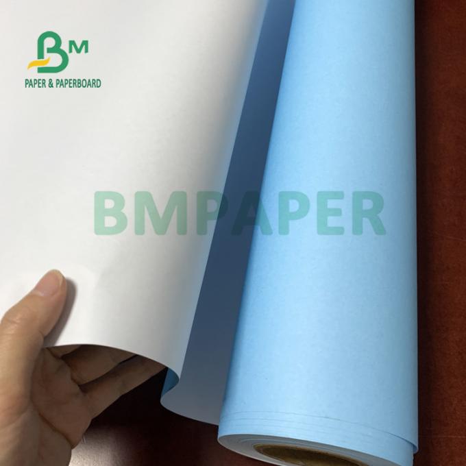 80gsm één Zij Blauw CAD Plotterdocument voor Techniek 610mm X 150m