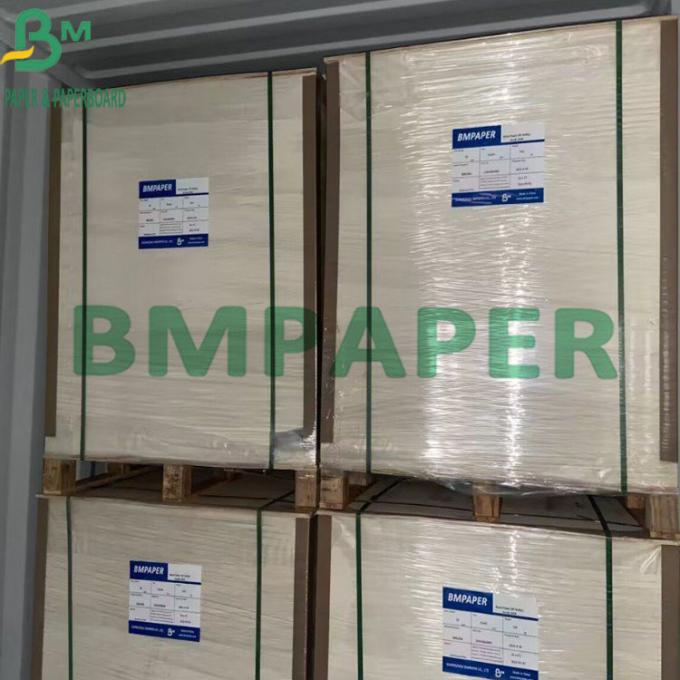 100g 120g bleekte Wit Kraftpapier-Document 31“ * 43“ Maagdelijk Ambachtdocument in Bladen