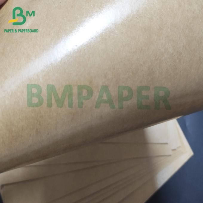 Meeneemvakje Materiële Poly Met een laag bedekte het Karton Natuurlijke Bruin van Kraftpapier