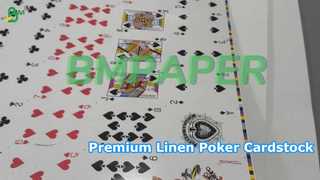 BMPAPER Premium linnen getextureerde pokerkarton