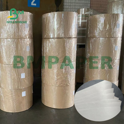 Duidelijk het Document van het Drukkrantenpapier Broodje, Rekupereerbaar Kranten Verpakkend Document 45g 48.8g