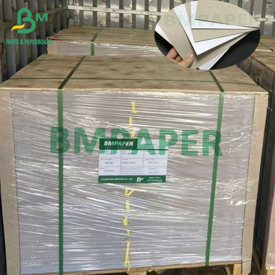 Duplexgrey back paper gray side/de Witte Zijraad 350gsm 400gsm 450gsm van Kartonblanc