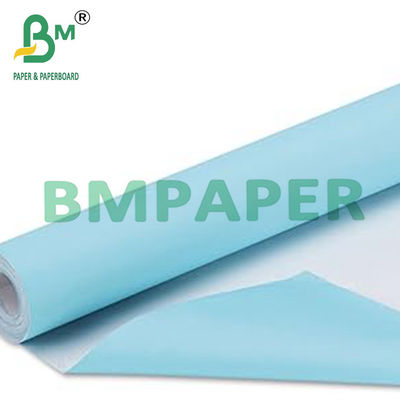 80 g 24" x 150ft blauw plots papier met witte achtergrond voor technische tekeningen
