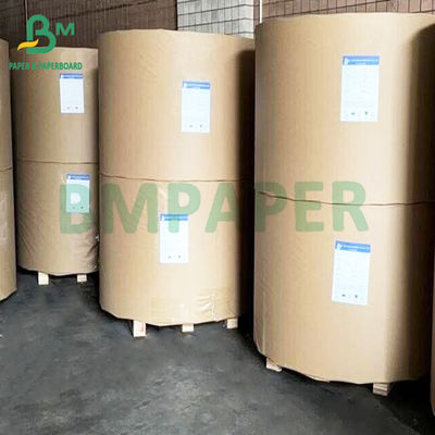 Glanzige, recyclebare kraftkleur 45 g 80 g papierrol voor voedselverpakkingen