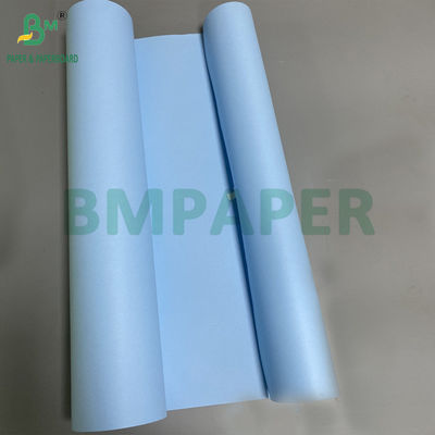 80 g dubbelzijdig blauw plotter papier CAD printer rollen 20 &quot; 24 &quot; breed 50 yards 100 yards lang