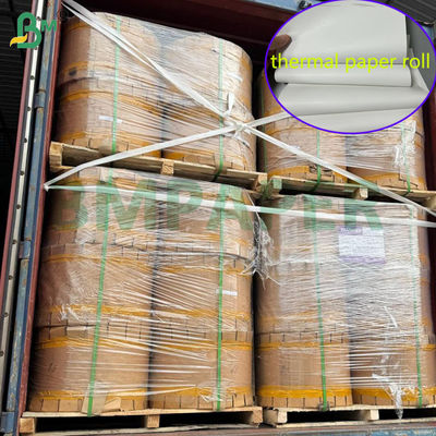 55 g/m² 60 g/m² Bedrukbaar Jumbo Rol Thermisch Papier Breedte 800 mm 900 mm