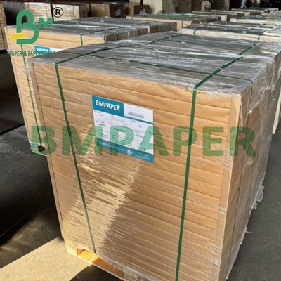 60 gm vetvrij wit kraftpapier voor bakzakken 12" x 1000 ft