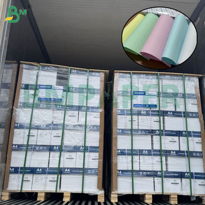 60 gm 65 gm koolstofvrij kopieerpapier 8,5 x 11 inch CFB CF Canary Color CCP papier