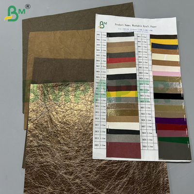 0.55mm 0.8mm 150cm Breedte Kleur Goud Bruin Krullend Jacron Papier Voor Vrouwen Tassen