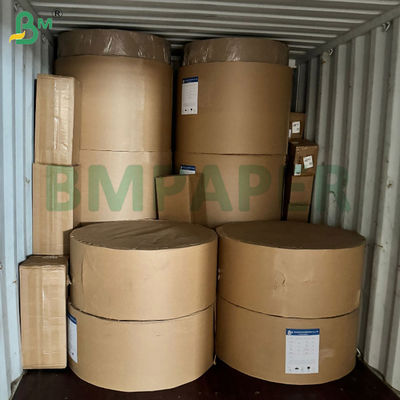 50g 54g Crêpe Koffiefilterpapier Ongebleekt, Gebleekt Wit 308mm Rollen