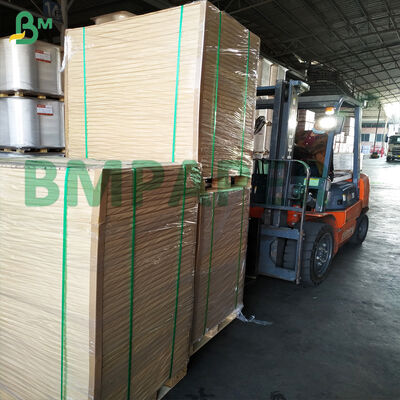 Blauw kern kartonnen dubbelzijdig glanzend kartendrukpapier Hoogpressiedruk