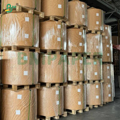 40 gram eenzijdig glanzend puur wit machine geglazuurd kraftpapier in rol