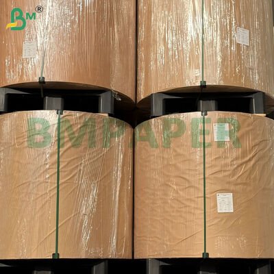 80gsm/100gsm Strength Brown Kraft Paper Rolls for Cement Bag Paper