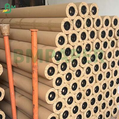 80g 70g Geperforeerd bruin kraftpapier 72inch 90inch x 100m rollen