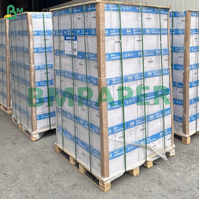 80gsm NCR CFB Geel Roze Carbonloos Papier Voor Digitale Druk 216 x 279mm