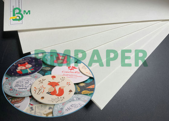 Natuurlijk Document 0.7MM 1MM van de Houtpulp Niet bekleed Onderlegger voor glazen voor Bier Mat Pads