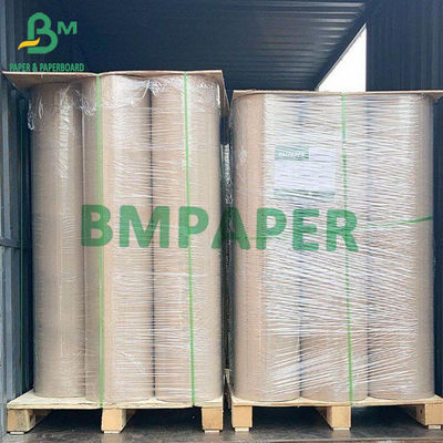 het Document van de Zakkraftpapier van 40gsm 70gsm BKP voor Bruine Zak van de Voedselverpakking wijd 0.5m - 2.5m