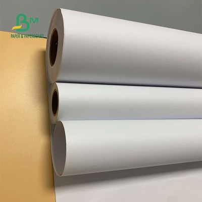 92 helderheid 24“ x 300ft 20lb-CAD Bankpost Niet bekleed Wit Broodje