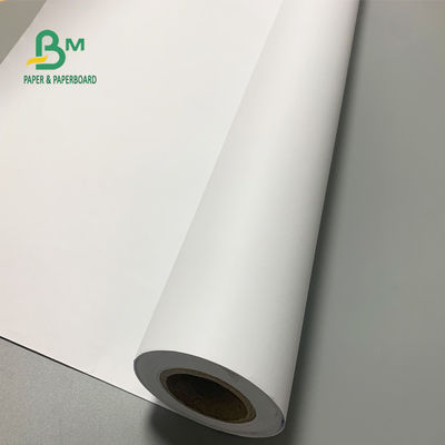 36“ x 500ft 92 Helderheids20lb CAD Plotterdocument Niet bekleed Bandbroodje 3“ Kern