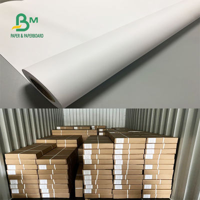 36“ x 500ft 92 Helderheids20lb CAD Plotterdocument Niet bekleed Bandbroodje 3“ Kern