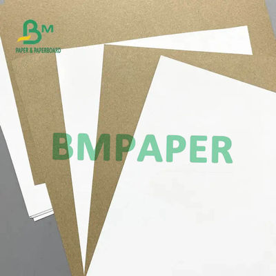 De witte Hoogste Kraftpapier-Gerecycleerde Pulp Materiële 120gsm 170gsm 200gsm van de Voeringsraad Papier