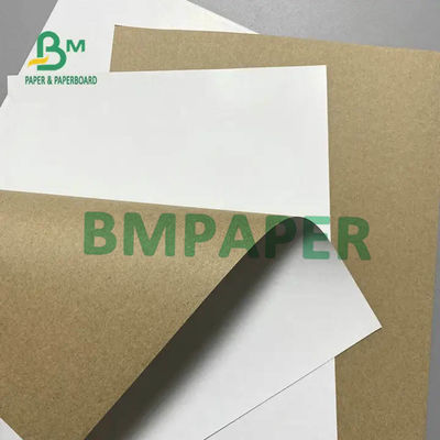 De witte Hoogste Kraftpapier-Gerecycleerde Pulp Materiële 120gsm 170gsm 200gsm van de Voeringsraad Papier