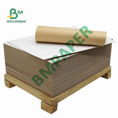 De witte Hoogste Kraftpapier-Gerecycleerde Pulp Materiële 120gsm 170gsm 200gsm van de Voeringsraad Papier