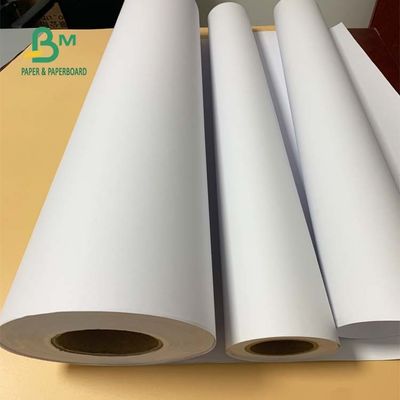 36“ x 300ft CAD van de Inktjet bond paper uncoated van 20lb Woodfree Broodje 2“ Kern