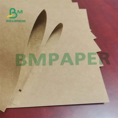 350g het niet gebleekte Document van Zakkraftpapier, Verlengbaar Industrieel Bruin Verpakkingsdocument
