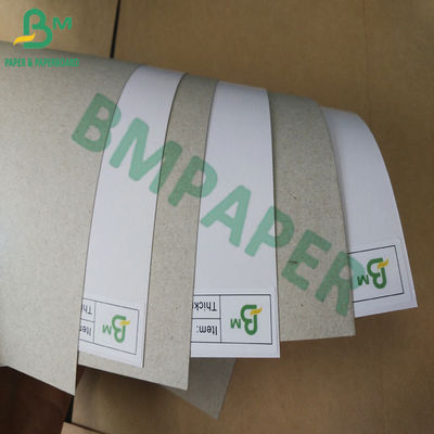 Grey Back GD2 bedekte de Duplex Materiële Witte Bovenkant van de Raadspapier Gerecycleerde Pulp met een laag