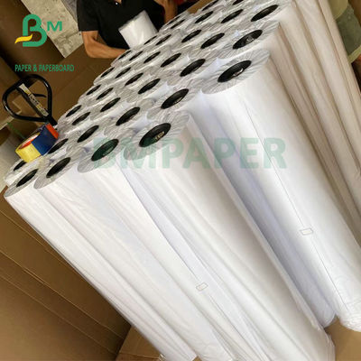 Inkjet-Plotterdocument 2 Opgeruimd Wit 20LB-Bandbroodje 2“ Kern 24“ Breedte