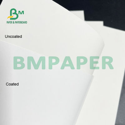 Één Partij bedekte Witte Raadsdocument Hoge Dikte voor Schoonheidsmiddelen met een laag Inpakkend OEM ODM