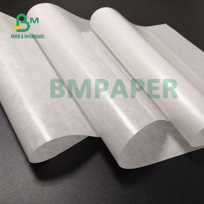 PE C1S MG van 40gsm +10g Witboek voor Fried Food Package Greaseproof 61 X 86cm