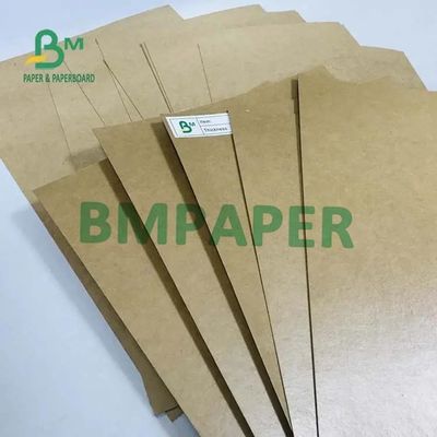 PE bedekte Bruin Kraftpapier-Raadsdocument voor de Raad van de Voedselcontainer PE van 300g met een laag + 15g-