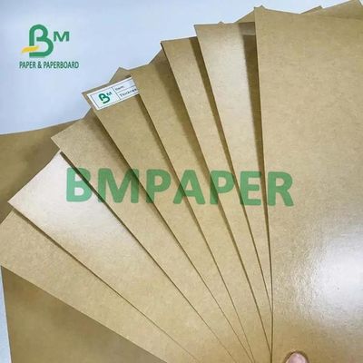 PE bedekte Bruin Kraftpapier-Raadsdocument voor de Raad van de Voedselcontainer PE van 300g met een laag + 15g-