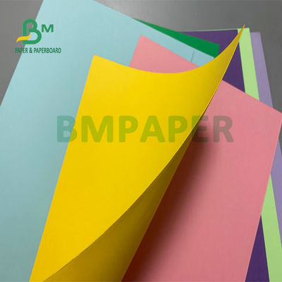 Woodfree Bristol Craft Paper Sheet Uncoated Kleurrijk voor DIY