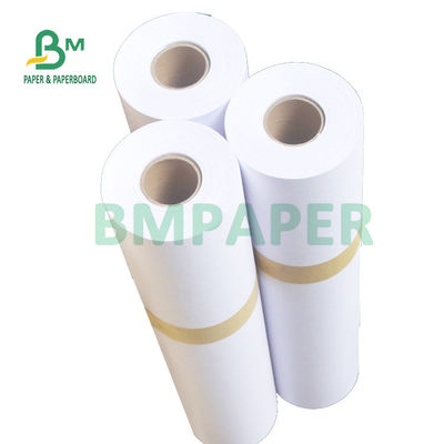 Breedformaat 80 gram 20 lb Cad Plotter Paper Roll 18' 24' 36' X 500ft Voor Ingenieursarchitectonische tekeningen