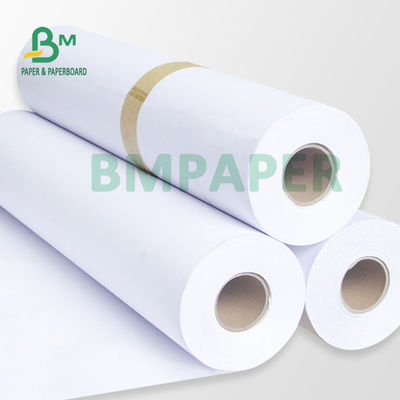 Breedformaat 80 gram 20 lb Cad Plotter Paper Roll 18' 24' 36' X 500ft Voor Ingenieursarchitectonische tekeningen