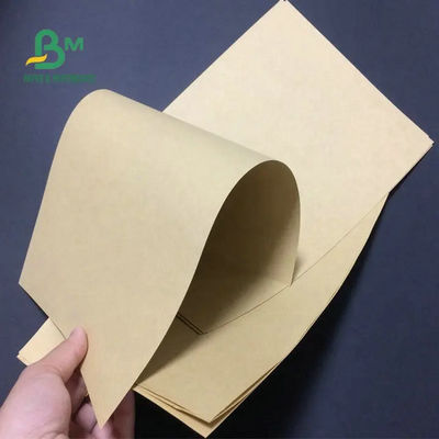 De Voeringsraad van Oilproof Bruine Kraftpapier, PE Met een laag bedekt Document Broodjes voor Voedsel die 70gsm 80gsm 90gsm verpakken