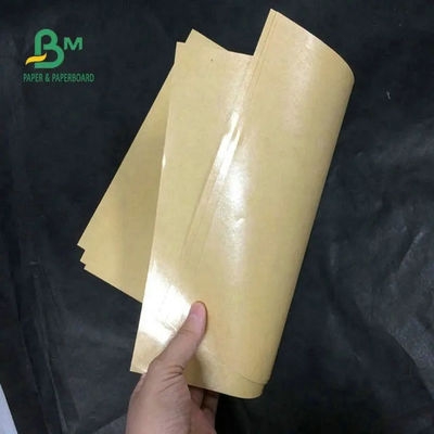 De Voeringsraad van Oilproof Bruine Kraftpapier, PE Met een laag bedekt Document Broodjes voor Voedsel die 70gsm 80gsm 90gsm verpakken