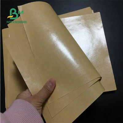 De Voeringsraad van Oilproof Bruine Kraftpapier, PE Met een laag bedekt Document Broodjes voor Voedsel die 70gsm 80gsm 90gsm verpakken