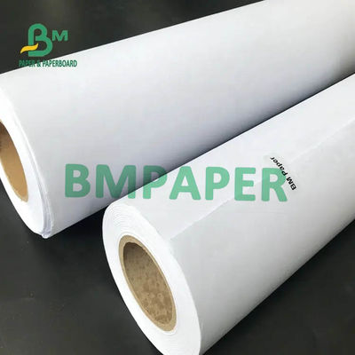 OEM ODM Wit Plotterdocument Broodje Niet beklede 60gram 80gram 100gram voor Kledingstukfabriek