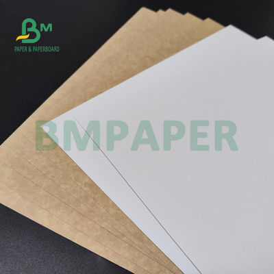 Rug van 250gsm 300gsm C1S Kraftpapier bedekte Duplexraad voor het Voedselbrandkast van de Saladedoos met een laag