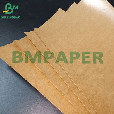 140g + 15g Één de Zijpe Rang van het Deklaagvoedsel Bruin Kraftpapier Papel voor Voedselverpakking