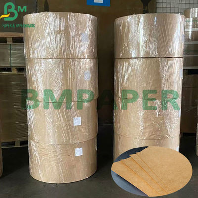 140g + 15g Één de Zijpe Rang van het Deklaagvoedsel Bruin Kraftpapier Papel voor Voedselverpakking