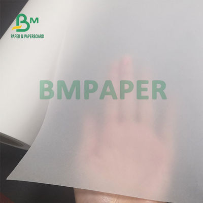 80gsm doorzichtig Wit Vindend Document Broodje voor Schets die 20“ x 50yards schilderen